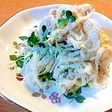 プチ贅沢！大根とホタテ缶のサラダ